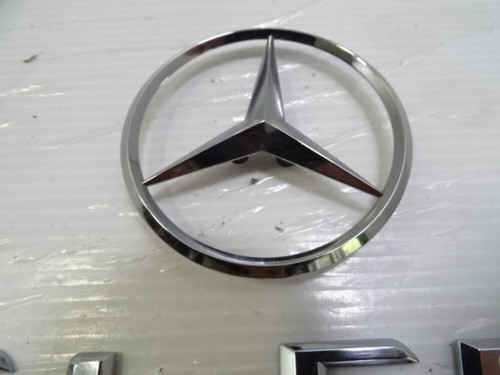 04 Mercedes R230 SL55 emblem set, on trunk lid SL55 AMG Item image 4