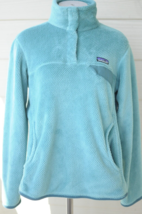 Patagonia Women&#39;s Re-Tool Snap-T Pullover Green Polartec Fleece Size Med... - $39.99