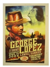 George Lopez Poster Handbill Live At The Fillmore - £50.43 GBP