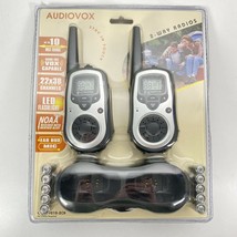 Audiovox 2 Way Radios GMRS9010-2CH W/ Rechargeable Batteries New In Package - $59.39