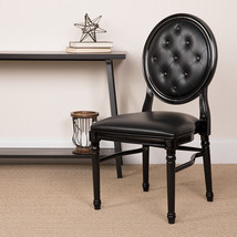 Tufted Black Dining Chair LE-B-B-T-MON-GG - £149.43 GBP