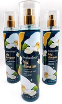 3 Bodycology BIG DREAMS Fragrance Mist  Freesia,Mandarin,Vanilla Florals Fruits - $22.97