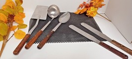 Vintage Kitchen Utensils Marcrest Stainless Steel, Plastic,Spoon, Fork,Spatula, - £7.77 GBP+