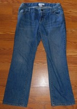Liz Lange Maternity Blue Denim Jeans Size Medium - £8.58 GBP
