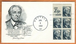 US 1968 Very Fine FDC The Postal Commemorative Society &quot; Frank Lloyd Wri... - €0,64 EUR