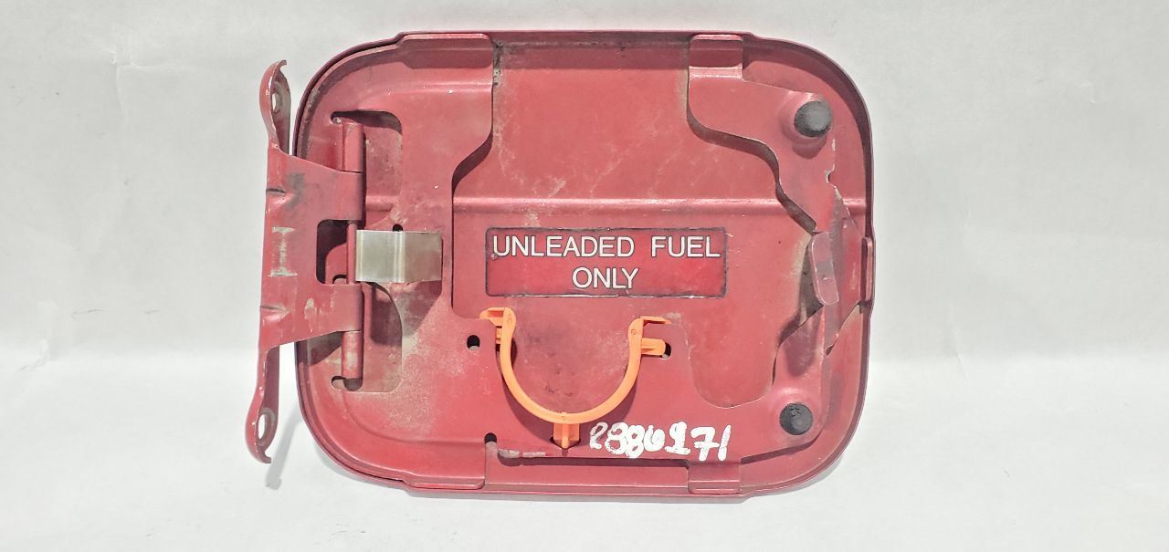 1990 Nissan 240SX S13 Hatch OEM Gas Fuel Filler Door Red Item image 2