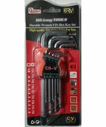 9PCS Ball Allen Key Wrenches Sets 1.5-10mm Hardened &amp; Heat Treated Chrom... - $11.87