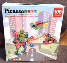 PicassoTiles PTN105 Engineering Construction Set - £13.18 GBP
