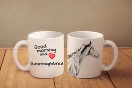 Thoroughbred  - mug with a horse and description:&quot;Good morning and love...&quot; - £11.79 GBP