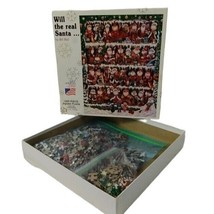 Will the Real Santa 1000 Piece Jigsaw Puzzle 100% Great American Puzzle Company - £13.10 GBP