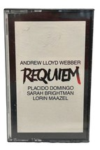 Andrew Lloyd Webber Cassette Requiem Tape 1985 Placido Domingo Lorin Maazel - £7.15 GBP