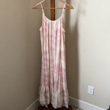 Free People Intimately Full On Tie Dye Long Slip Maxi Small in Flower Combo - £62.57 GBP