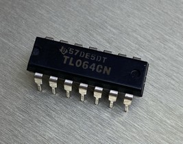 TL064CN TL064 Genuine Quad JFET Operational Amplifier Texas Instruments - $0.97