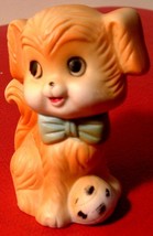 CHARMING PORCELAIN FIGURINE CUTE PUPPY DOG UOGC - $4.00