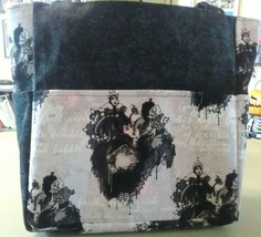 villians evil queen maleficent tangled cruella disney purse project bag handmade - £29.68 GBP
