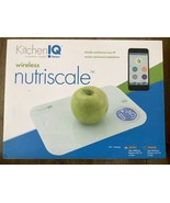 KitchenIQ Nutriscale Smart Wireless Kitchen Scale - $12.82