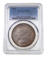 1903 Argent Morgan Dollar Classé Par PCGS Comme MS-64 - $288.63