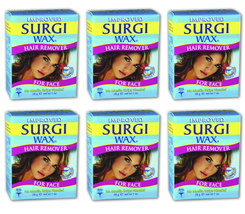 Surgi-Wax Hair Remover for Face, 1-Ounce Boxes (Pack of 6) - £24.57 GBP