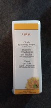 GiGi Bleached Muslin Strips Small  1.75 inch x 4.5 inch 100 Strips (N14) - £12.65 GBP