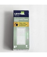 Leviton decora 15A-120/277V Antimicrobial Treated Rocker Switch, White 5... - $2.96