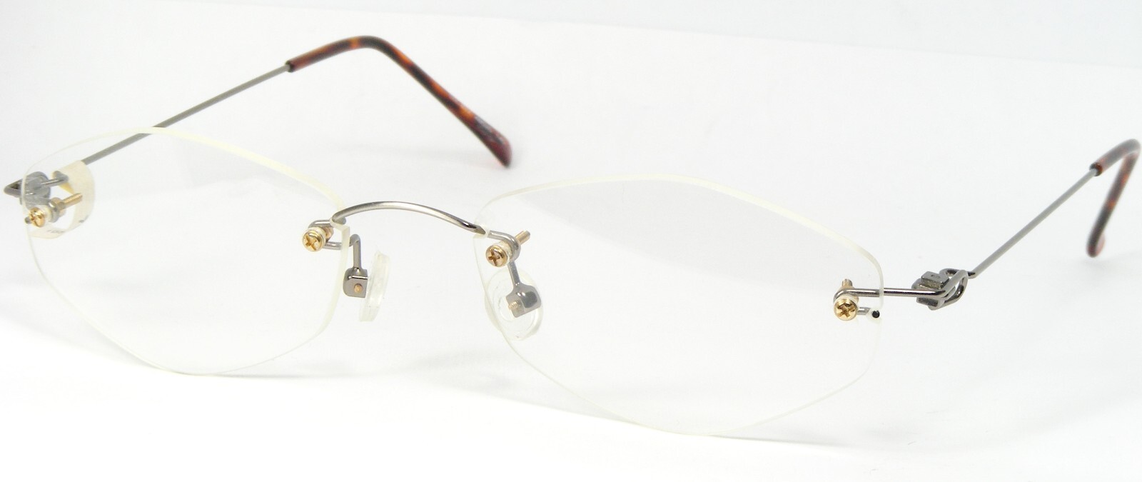 Vintage Röhm 4005 417 Gris Argenté Lunettes Rohm 48-20-140mm Allemagne - $52.46