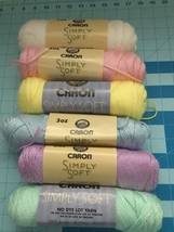 Caron Simply Soft Worsted Weight Yarn 3 oz skeins - $3.95