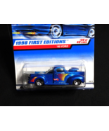 Hot Wheels 1998 First Editions &#39;40 Ford Pickup Truck #20 of 40 Cars 1:64... - £1.55 GBP