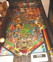 JURASSIC PARK PINBALL MACHINE - WORKS PERFECTLY W/PAPERWORK EXC. - P/U ONLY - $5,125.25