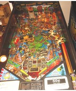 JURASSIC PARK PINBALL MACHINE - WORKS PERFECTLY W/PAPERWORK EXC. - P/U ONLY - $93,436.28 MXN
