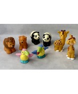 Fisher Price Noah&#39;s Ark Animals, Lions, Giraffes, Toucans, More, Lot of 8 - $324.15 MXN