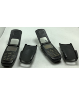 Lot of 2 Motorola i1000 Plus (Nextel) Cell Phone iDen PTT - Black untested - $395.32 MXN