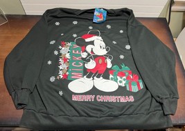 Vtg NWT Mickey Unlimited XXL Mickey Mouse Christmas  Sweatshirt USA 2X - £19.98 GBP