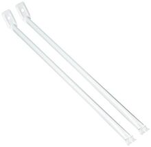 CLOSETMAID 660600-12IN 660600 12" Shelf Bracket, quot, White - $25.72