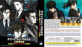 ANIME DVD~Psycho-Pass Season 1-3(1-41End+3 Movie)Sottotitoli in inglese e... - £22.36 GBP
