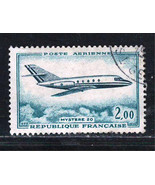 FRANCE 1965 Very Fine Used Air Post Stamp Scott # C41 - $0.73