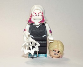 Gwen Stacy Spider-Man Across the Spider-Verse  Minifigure Custome - £5.13 GBP