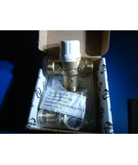 Heat Guard Thermostatic Mixing Valve TMV HG110LSB LF C/W 1/2&quot; PEX BARB New - $67.68 CAD