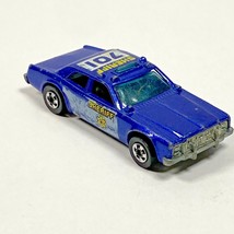 Hot Wheels Blackwall 1977 Sheriff 701 Police Car Blue Metallic Vintage D... - $12.95