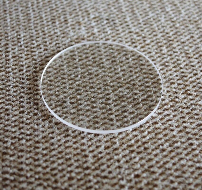 Primary image for FLAT 1.2mm Thick Sapphire Watch Glass Round Crystal 16mm-50mm Diameter GF8066B