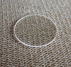 FLAT 1.2mm Thick Sapphire Watch Glass Round Crystal 16mm-50mm Diameter G... - $8.57+