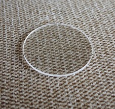 FLAT 1.2mm Thick Sapphire Watch Glass Round Crystal 16mm-50mm Diameter G... - £6.85 GBP+