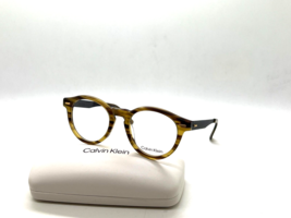 Calvin Klein CK21518 260 Honey Horn Optical Eyeglasses Frame 51-21-1500MM - £42.61 GBP