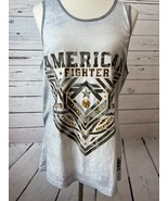 American Fighter Sleeveless Tank Top Shirt Medium Mens Training UFC MMA ... - $381.08 MXN