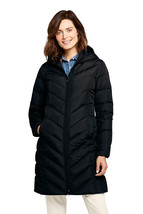 LANDS&#39; END Winter COAT Size: SMALL TALL New SHIP FREE Black Chalet Long ... - £187.75 GBP