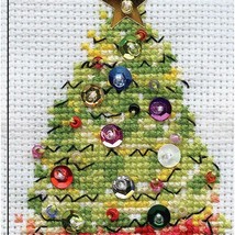 Nature&#39;s Tapestry Cross Stitch Kit - Mini Tree Design (14 Count) - £24.26 GBP