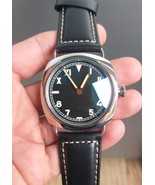 WWII Italian Military Style Homage Watch w. vintage 1960&#39;s Molnija Movem... - $356.25