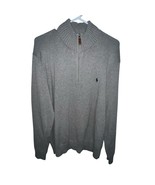 Vintage Polo By Ralph Lauren Knit Sweater Men’s Size XL Quarter Zip 90’s... - $49.03 CAD