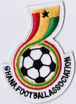 Ghana National Football Team FIFA Soccer Badge Iron On Embroidered Patch - £7.98 GBP
