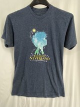 Finding Neverland Musical Blue T-Shirt by Creative Goods Unisex Size Small - £11.12 GBP