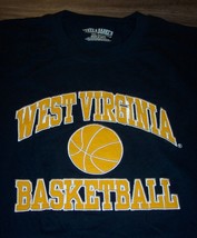 University Of West Virginia Basketball Stitched T-SHIRT Mens Large New w/ Tag - £14.79 GBP